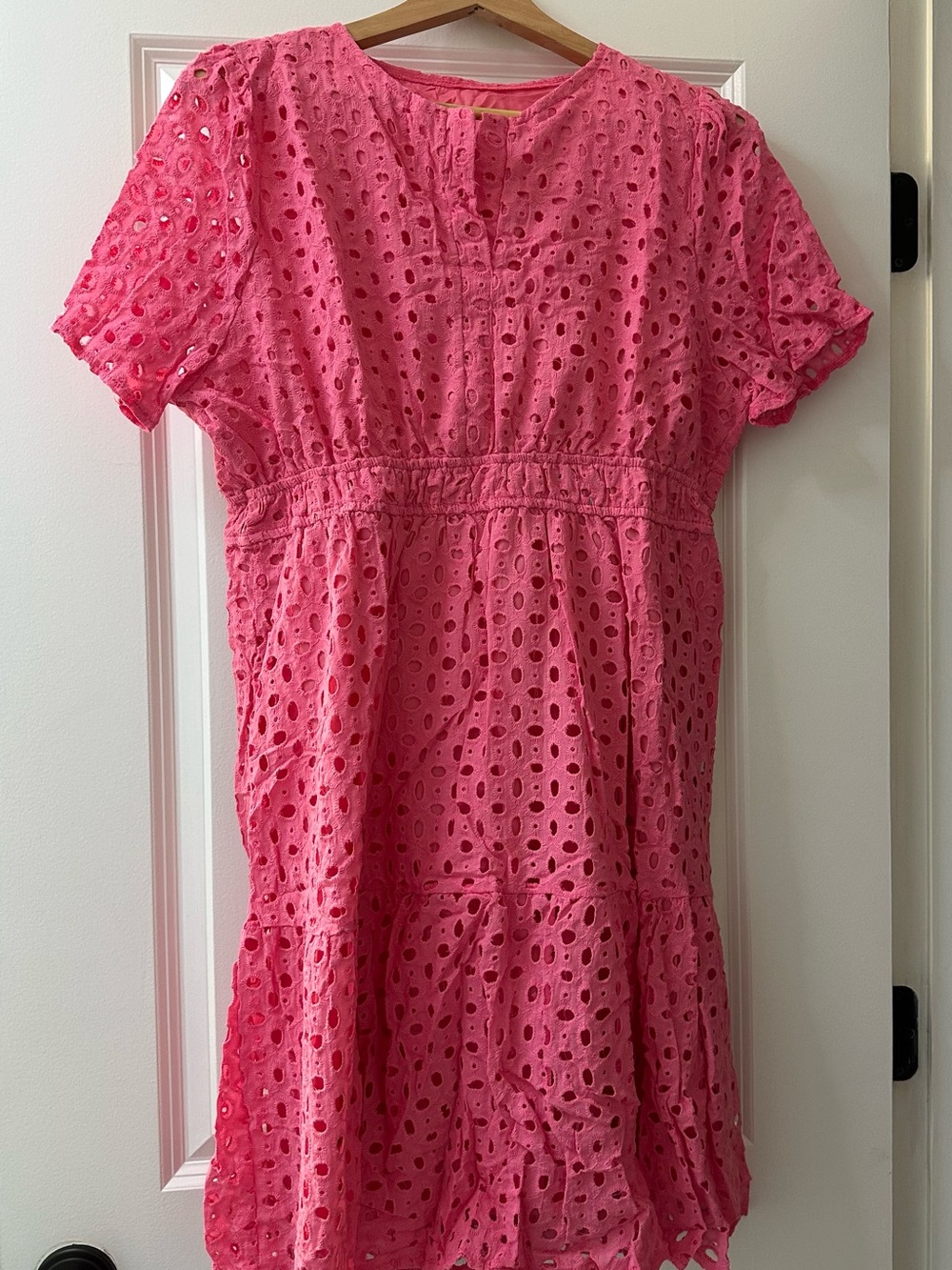 Girls' Pink Eyelet Dress - NWOT